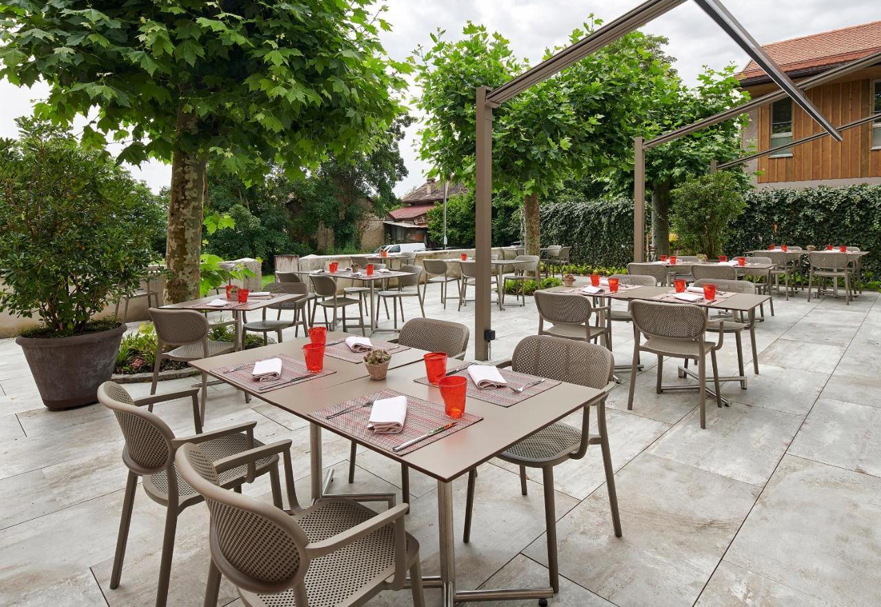 Auberge La Croix-Blanche Gingins Exterior foto