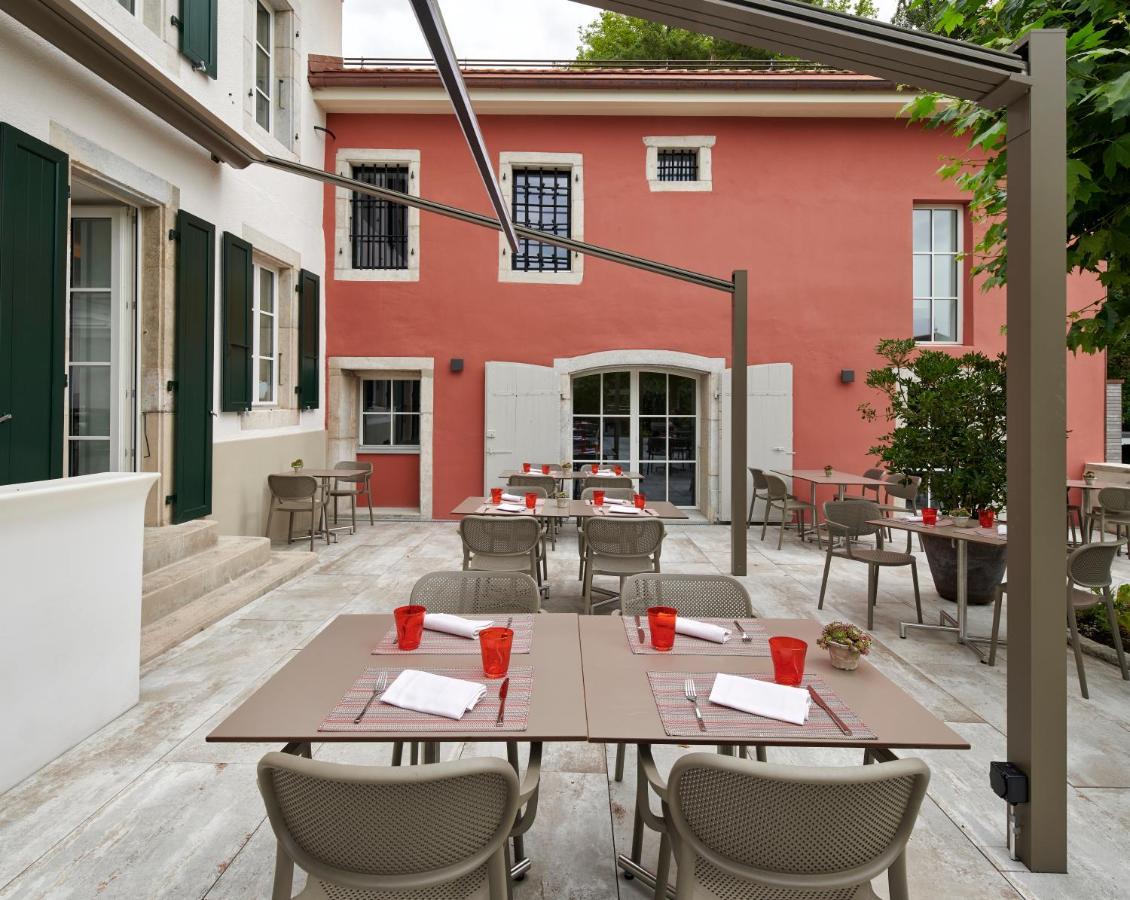 Auberge La Croix-Blanche Gingins Exterior foto
